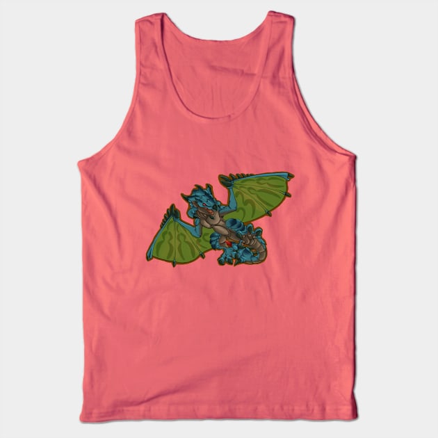 Azure Rathalos Tank Top by Geistrums